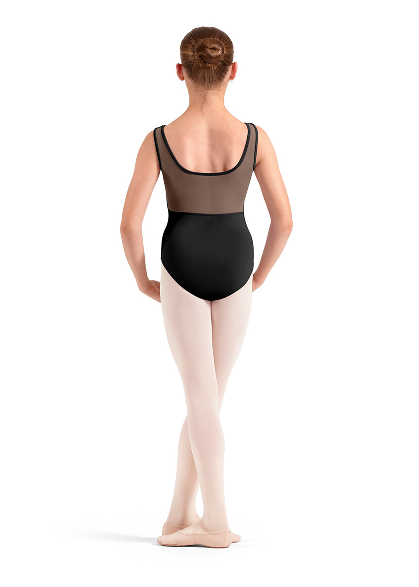 BLOCH SQUARE NECK EMB TANK LEOTARD
