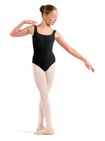 BLOCH SQUARE NECK EMB TANK LEOTARD