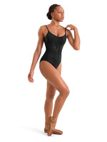 BLOCH TWEEM FLORAL EMB CAMI LEOTARD