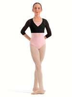 BLOCH FLORAL FLOCK FIXED WRAP TOP