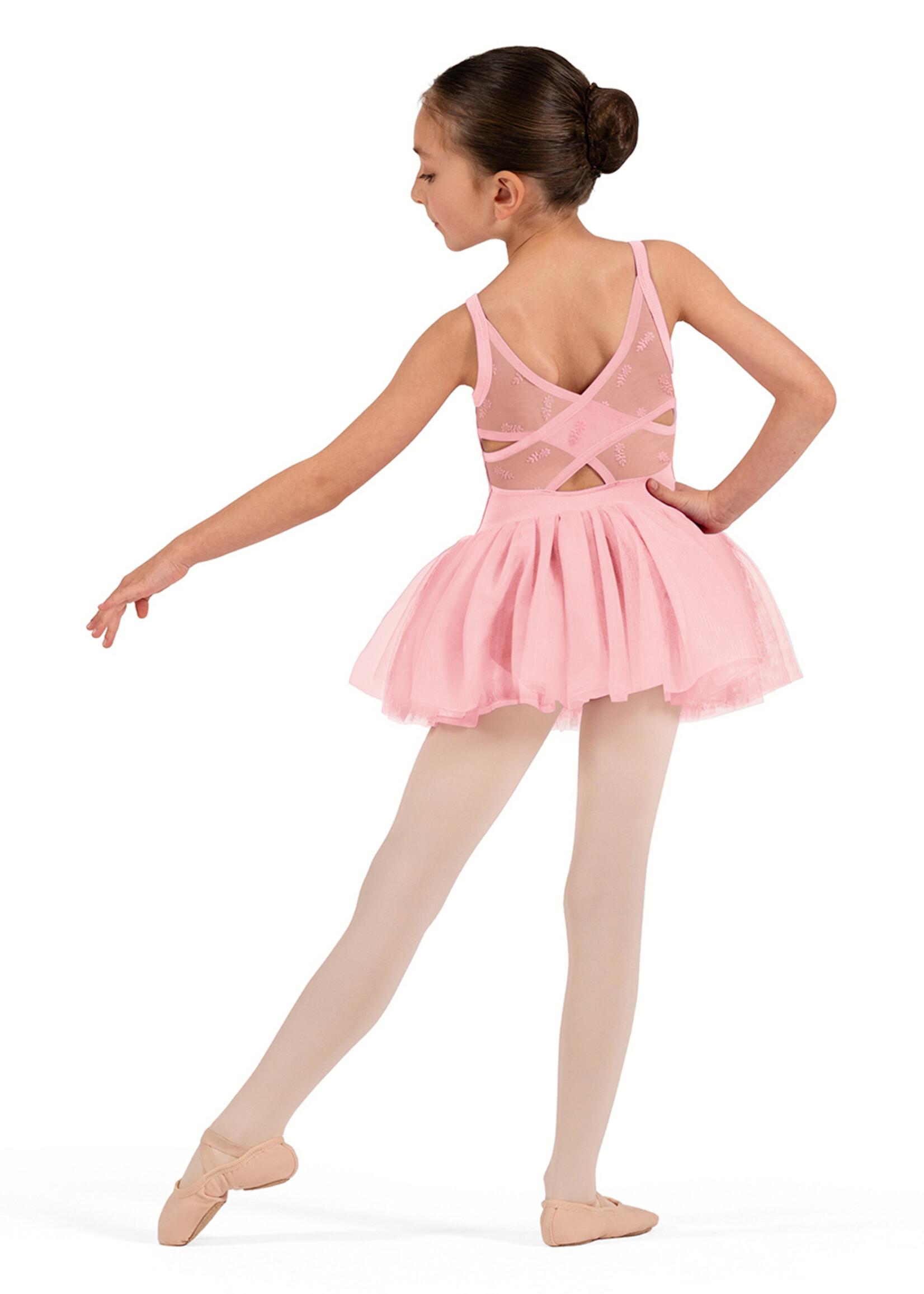 BLOCH FLORAL PRINT CAMI TUTU LEOTARD