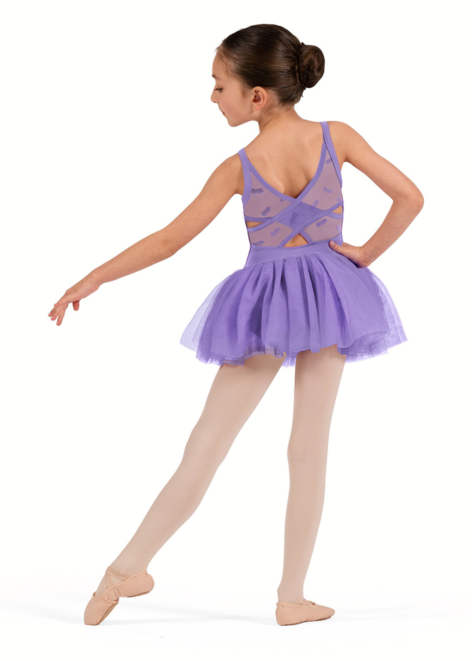 BLOCH FLORAL PRINT CAMI TUTU LEOTARD