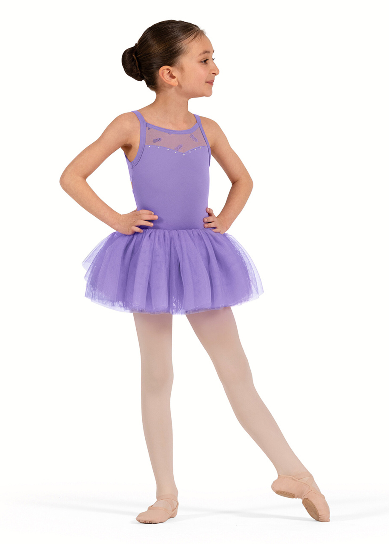 BLOCH FLORAL PRINT CAMI TUTU LEOTARD