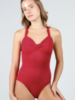 SUFFOLK SHIRLEY TWIST FRONT CAMI LEOTARD