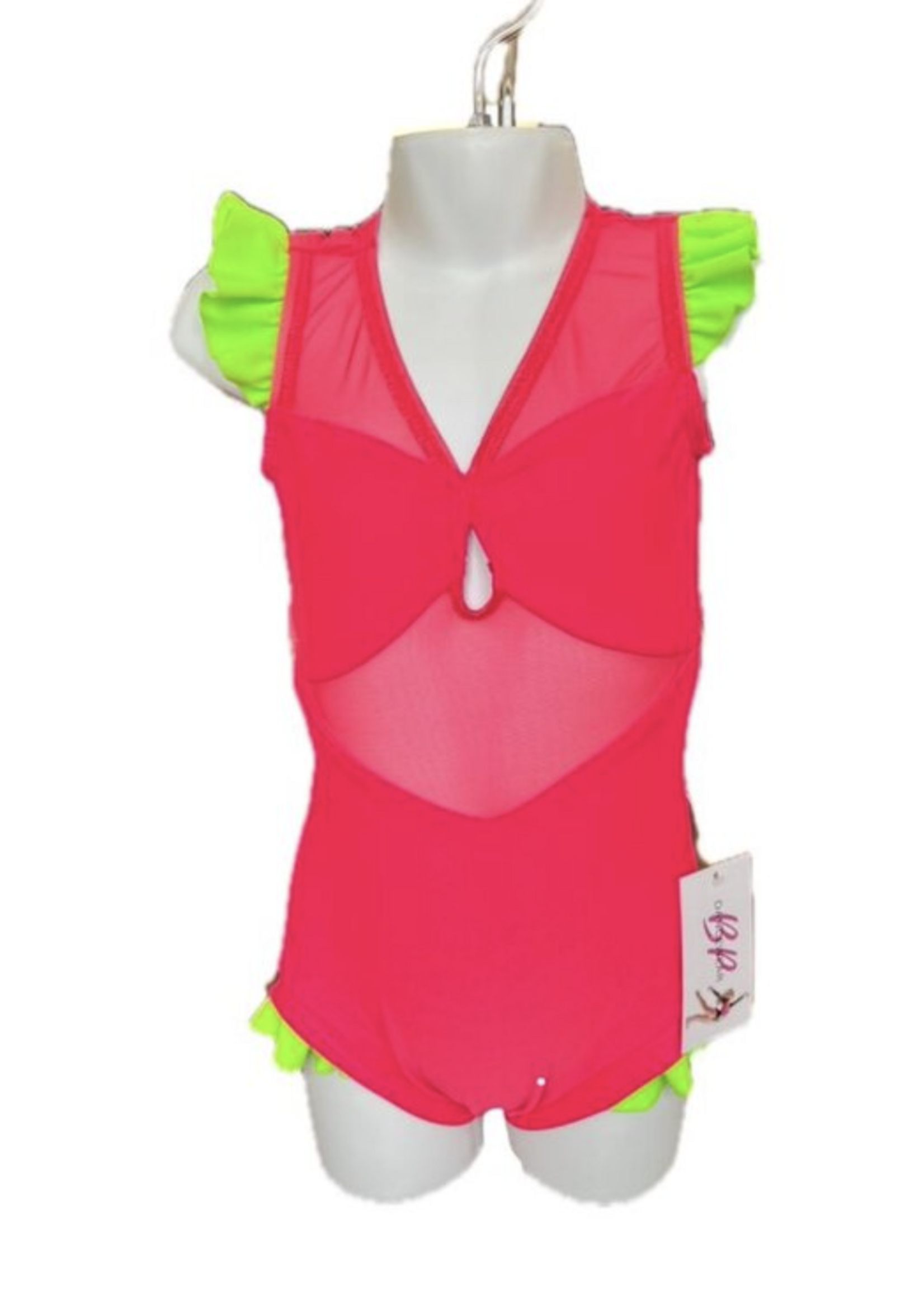 BP DANCEWEAR BRYNN RUFFLE LEOTARD