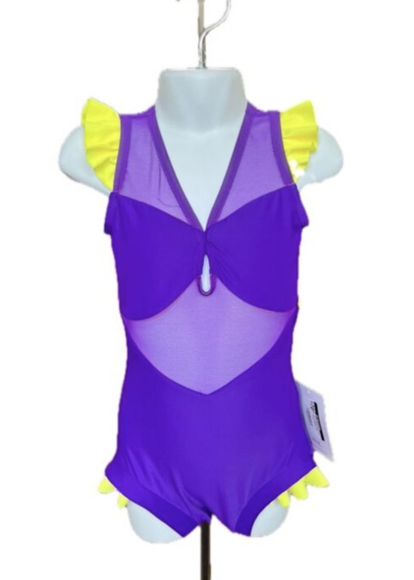 BP DANCEWEAR BRYNN RUFFLE LEOTARD