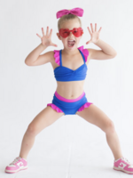 BP DANCEWEAR THE RUFFLE SET - TOP AND BOTTOM