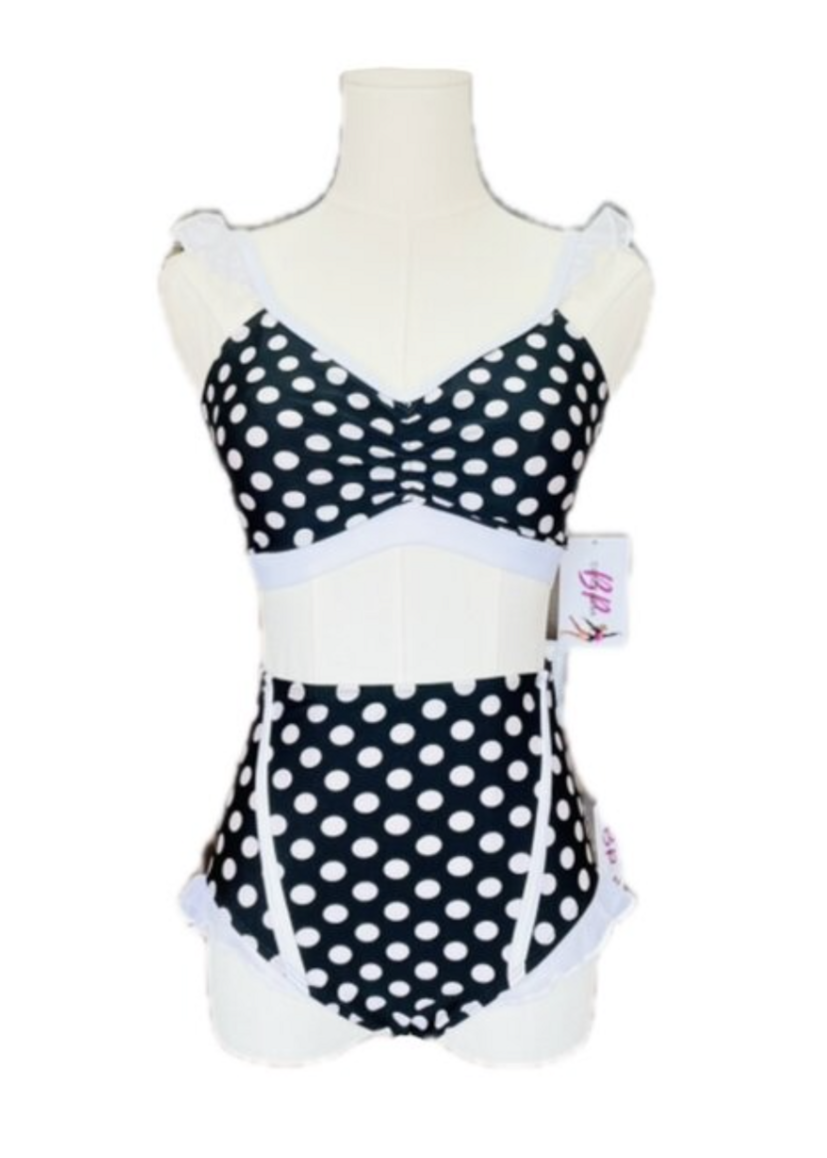 BP DANCEWEAR MESH RUFFLE SET - TOP AND BOTTOM