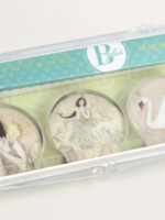B PLUS PRINTWORKS INC. GLASS MAGNET SET