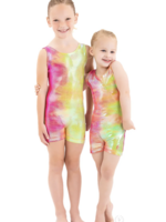 EUROTARD DANCEWEAR IRIDESCENT SPLASH BIKETARD