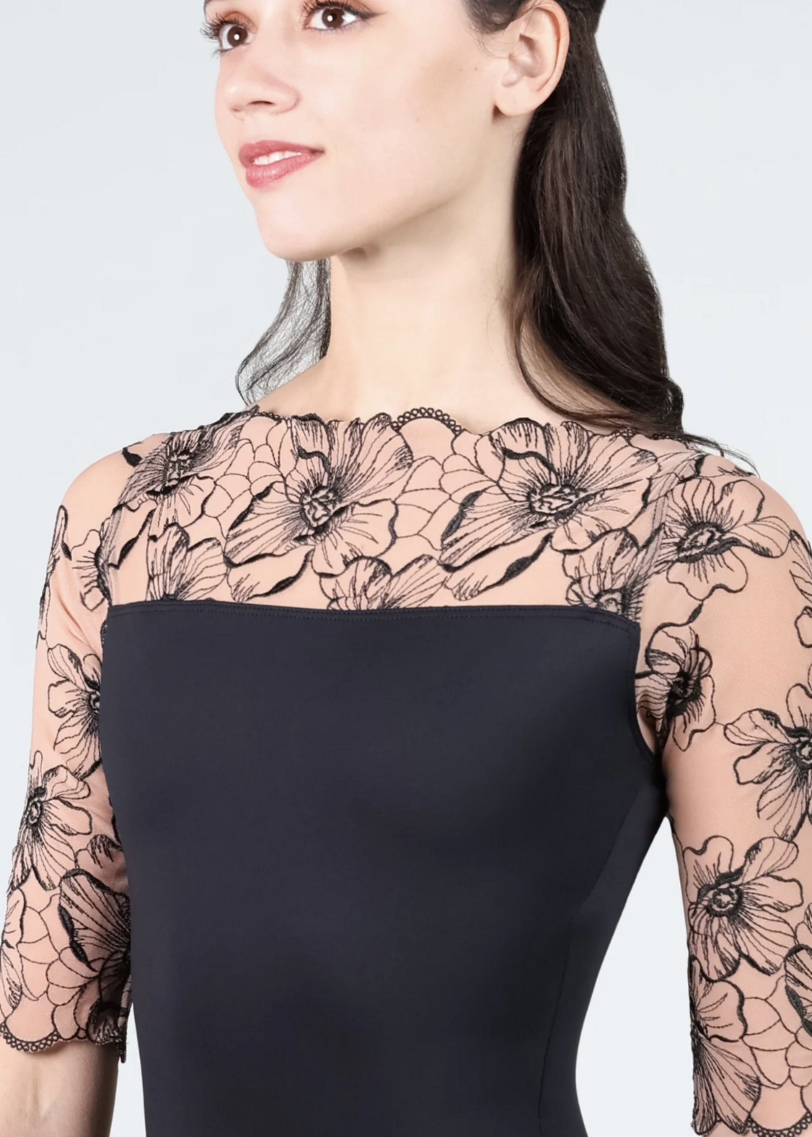 SUFFOLK FLORENCE HALF SLEEVE LEOTARD