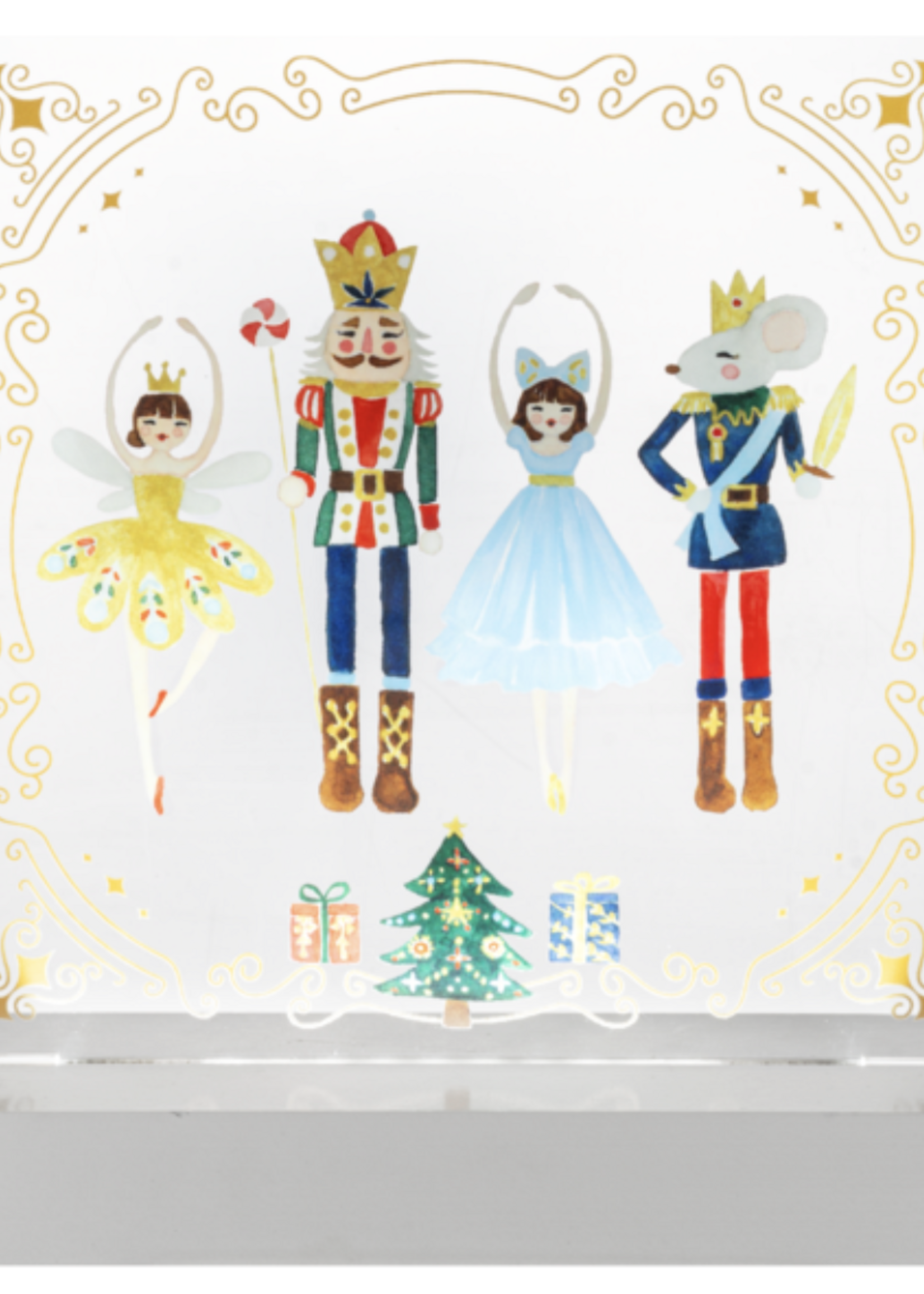 GANZ USA NUTCRACKER LIGHTUP TABLE TOP PRINT