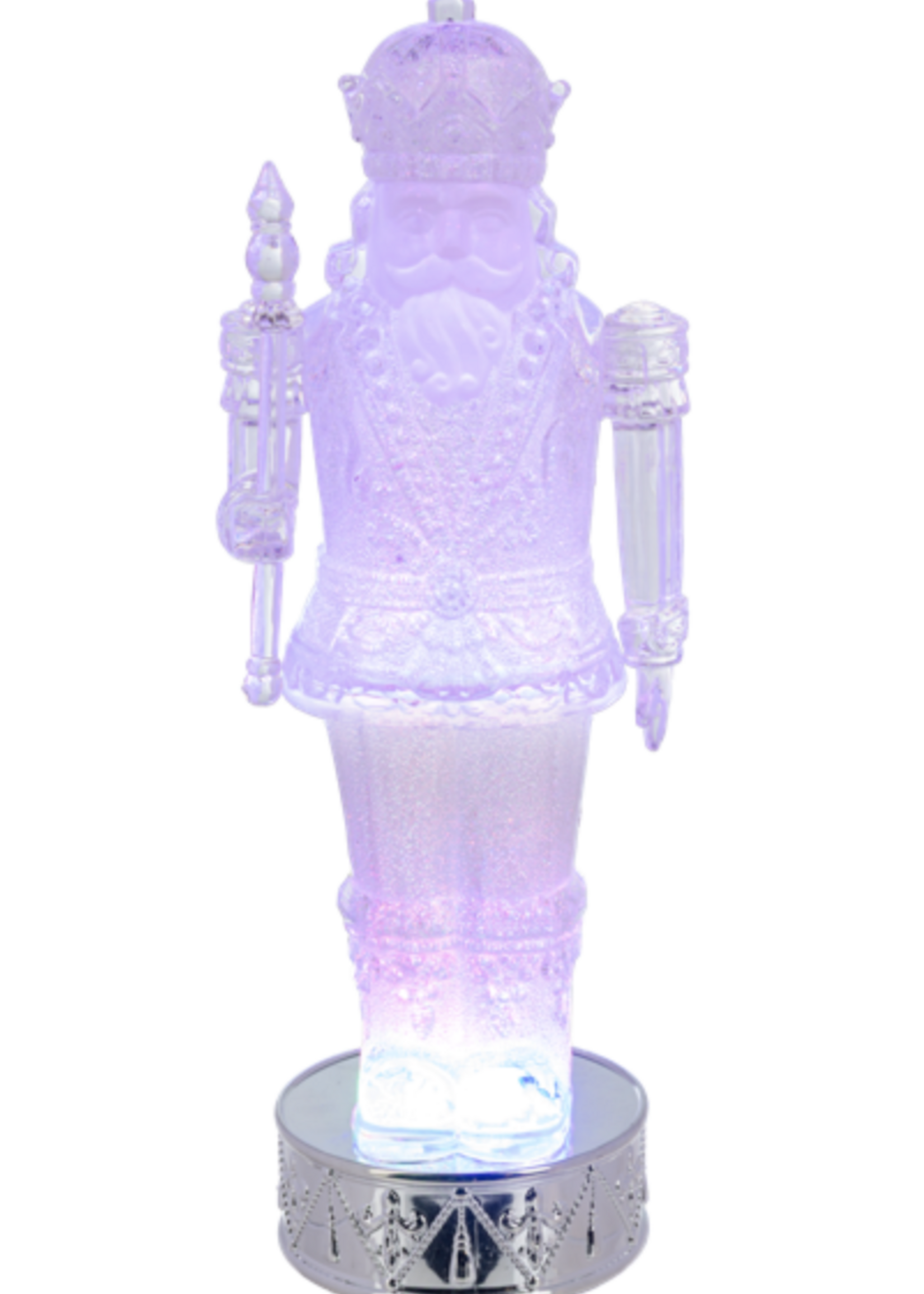 GANZ USA LIGHT UP SHIMMER NUTCRACKER FIGURINE