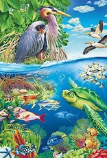 Cobble Hill Puzzles Air and Sea - 48pc Floor Puzzle