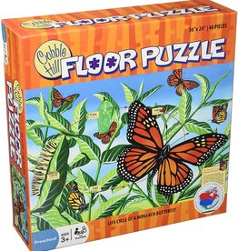 Cobble Hill Puzzles Life Cycle Of A Monarch Butterfly - 48pc Floor Puzzle