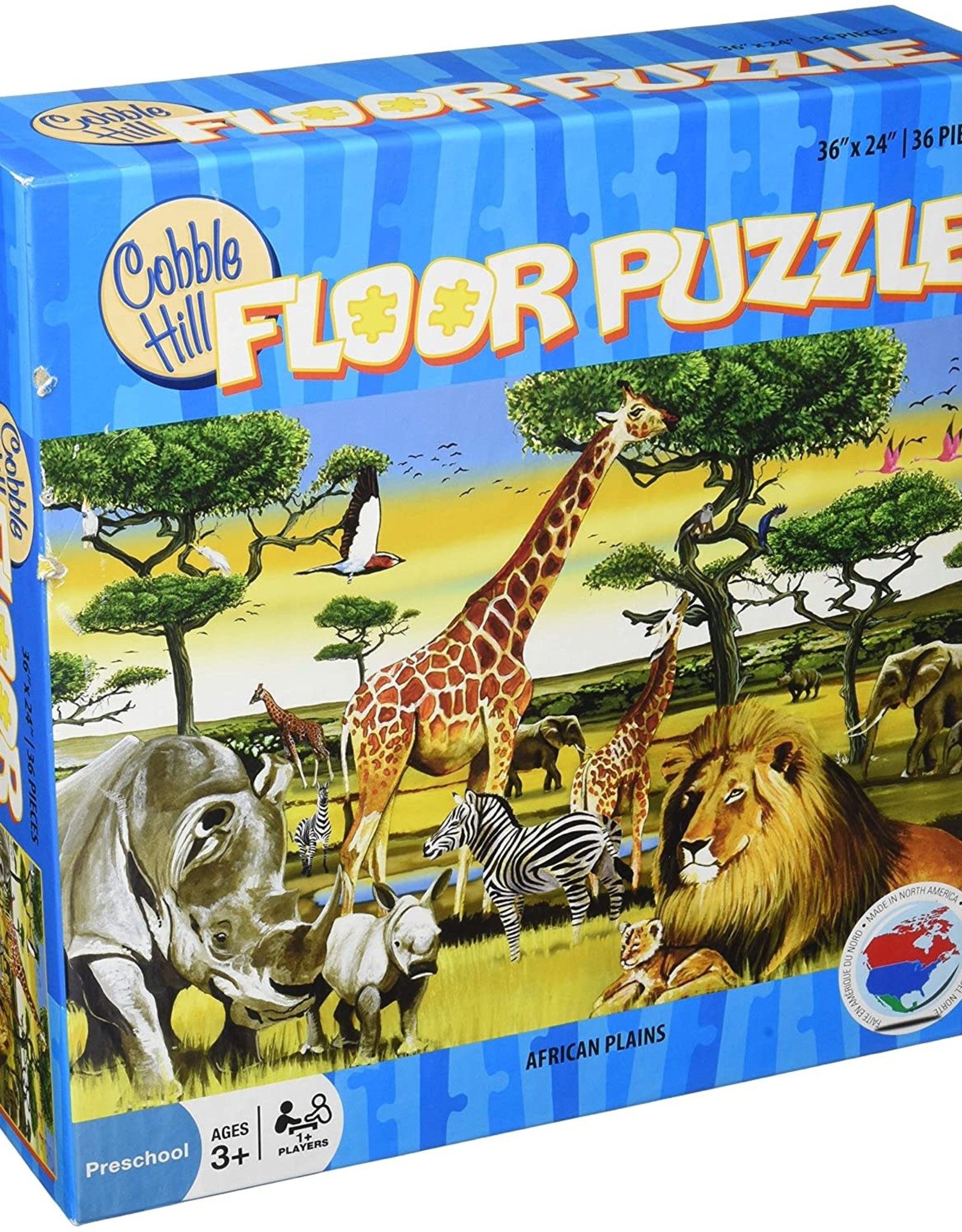 Cobble Hill Puzzles African Plains - 36 pc Floor Puzzle