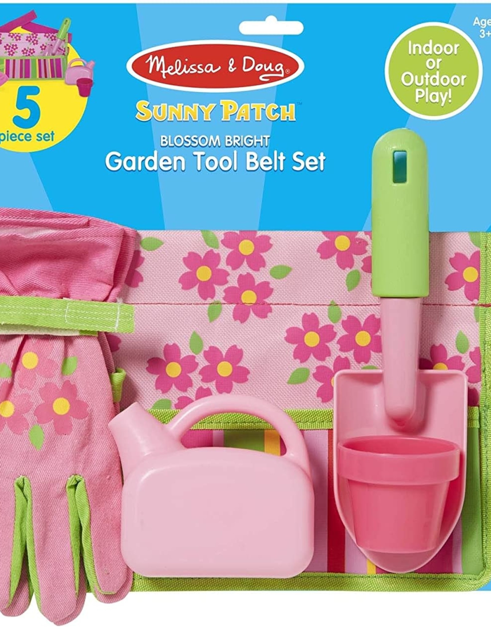 Melissa & Doug Melissa & Doug Sunny Patch Blossom Bright Garden Tool Belt Set
