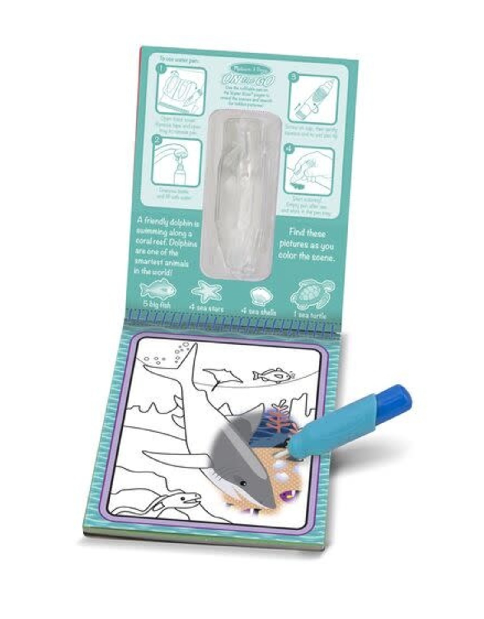 Melissa & Doug Melissa & Doug Water Wow! - Under The Sea Water Reveal Pad