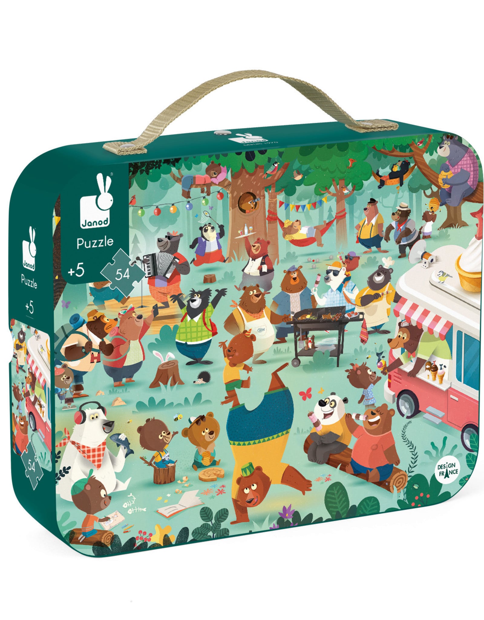 Janod Family Bears - 54 pc puzzle by Janod