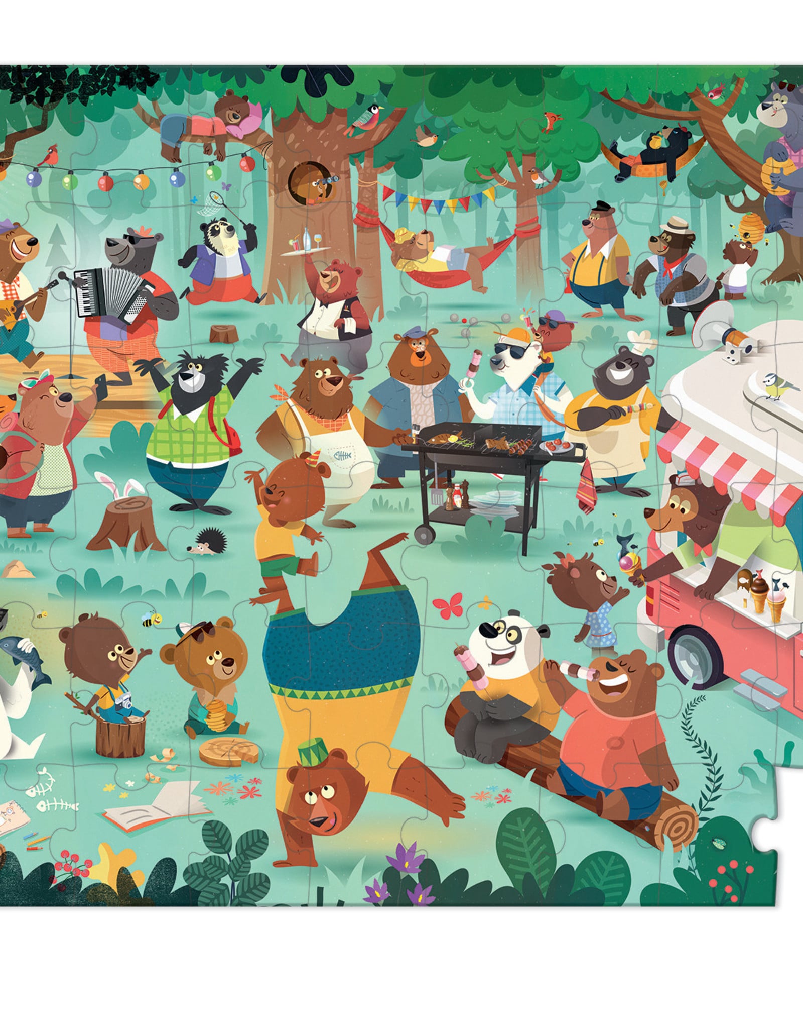 Janod Family Bears - 54 pc puzzle by Janod