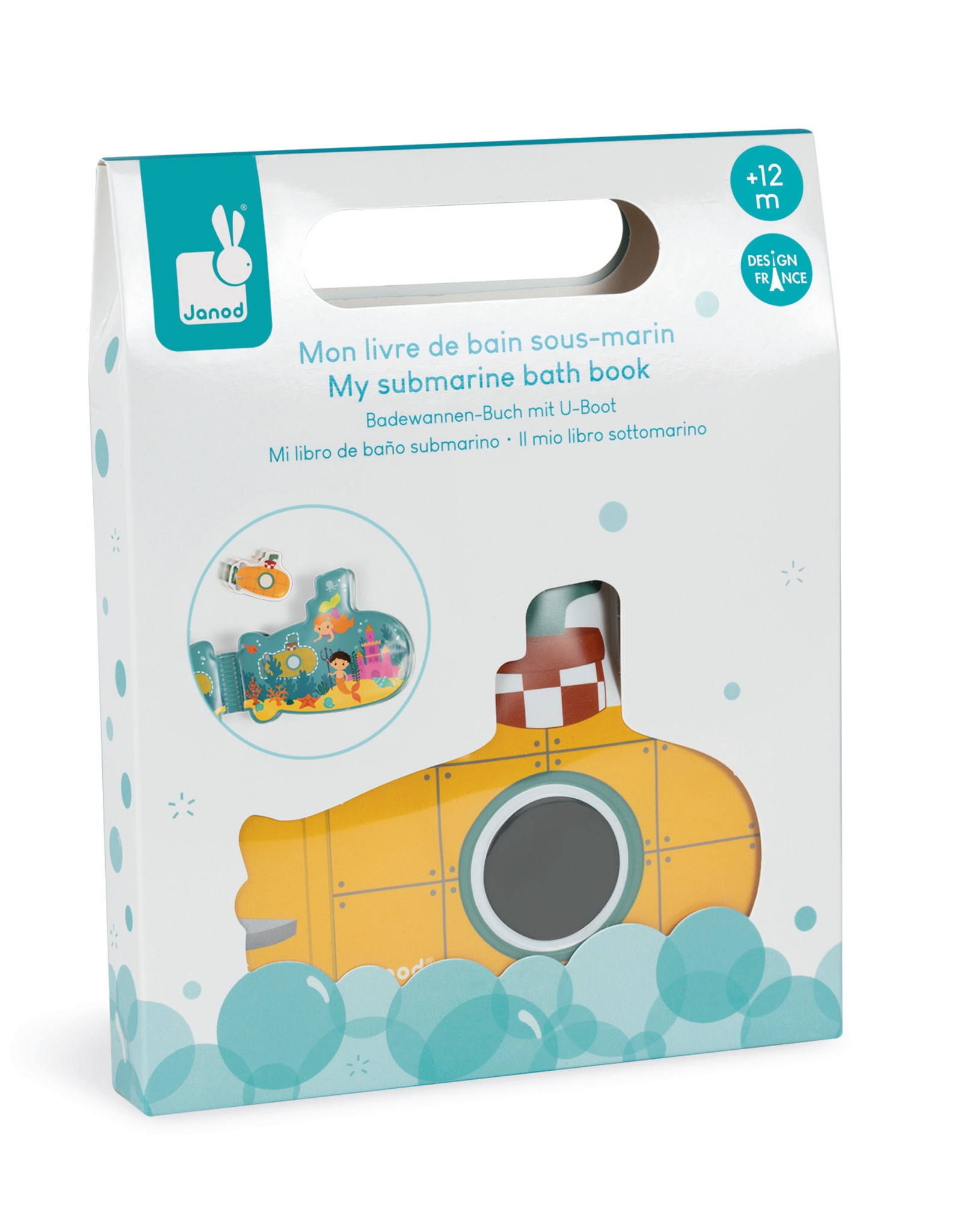 Janod My Submarine Bath Book