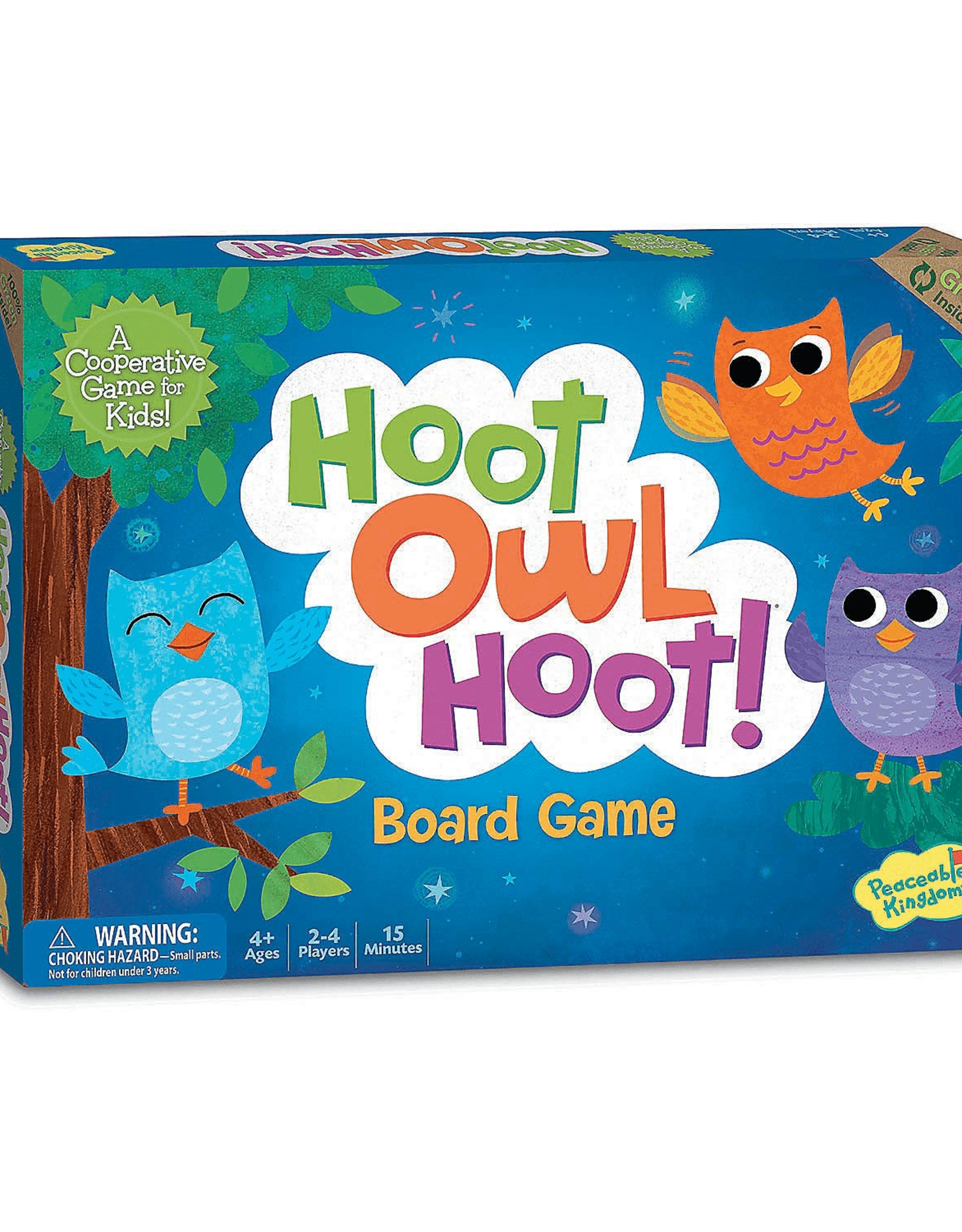 Peaceable Kingdom Peaceable Kingdom Hoot Owl Hoot! Board Game