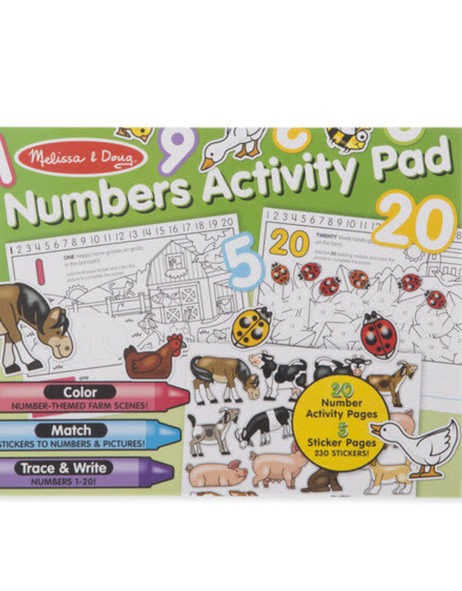 Melissa & Doug Melissa & Doug Numbers Activity Pad