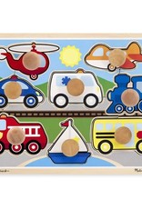 Melissa & Doug Melissa & Doug Jumbo Knob Puzzle - Vehicles