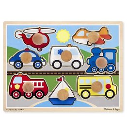 Melissa & Doug Melissa & Doug Jumbo Knob Puzzle - Vehicles