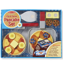 Melissa & Doug Melissa & Doug Wooden Flip & Serve Pancake Set