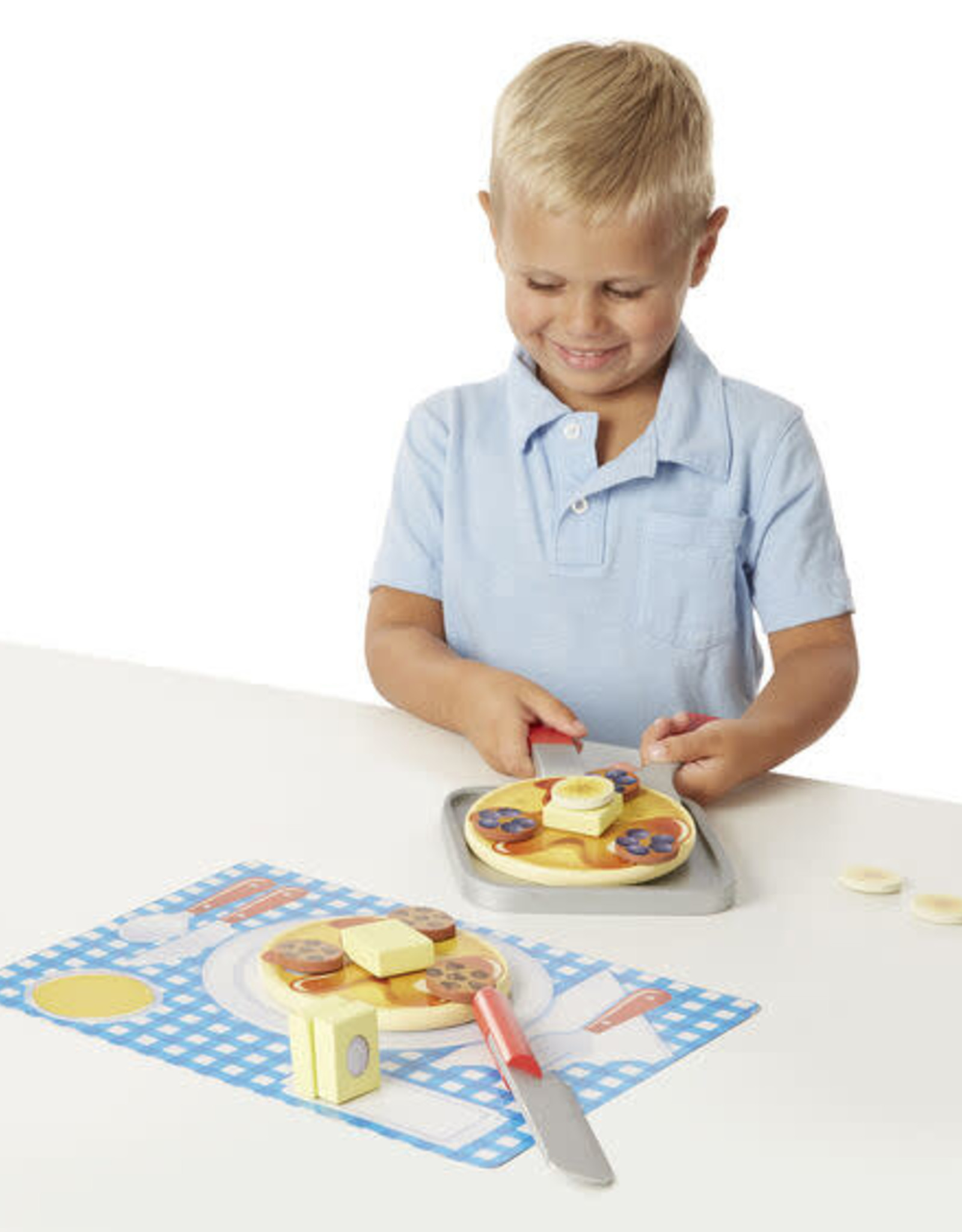 Melissa & Doug Melissa & Doug Wooden Flip & Serve Pancake Set