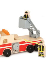 Melissa & Doug Melissa & Doug Wooden Fire Truck Play Set