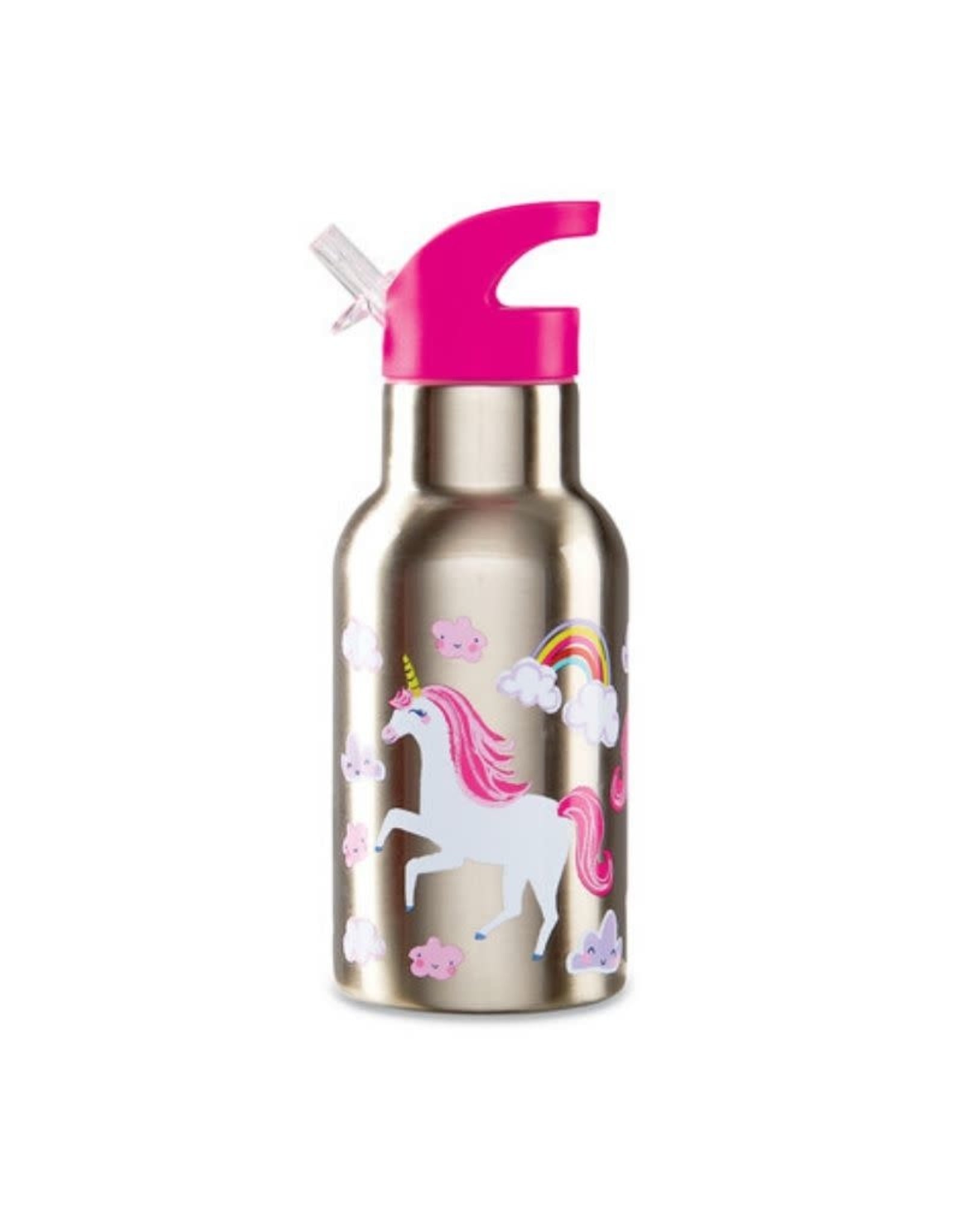 Crocodile Creek Crocodile Creek Stainless Steel Drinking Bottle - Unicorns