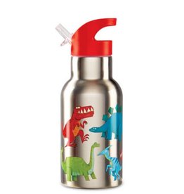 Crocodile Creek Crocodile Creek Stainless Steel Drinking Water Bottle - Dinosaurs