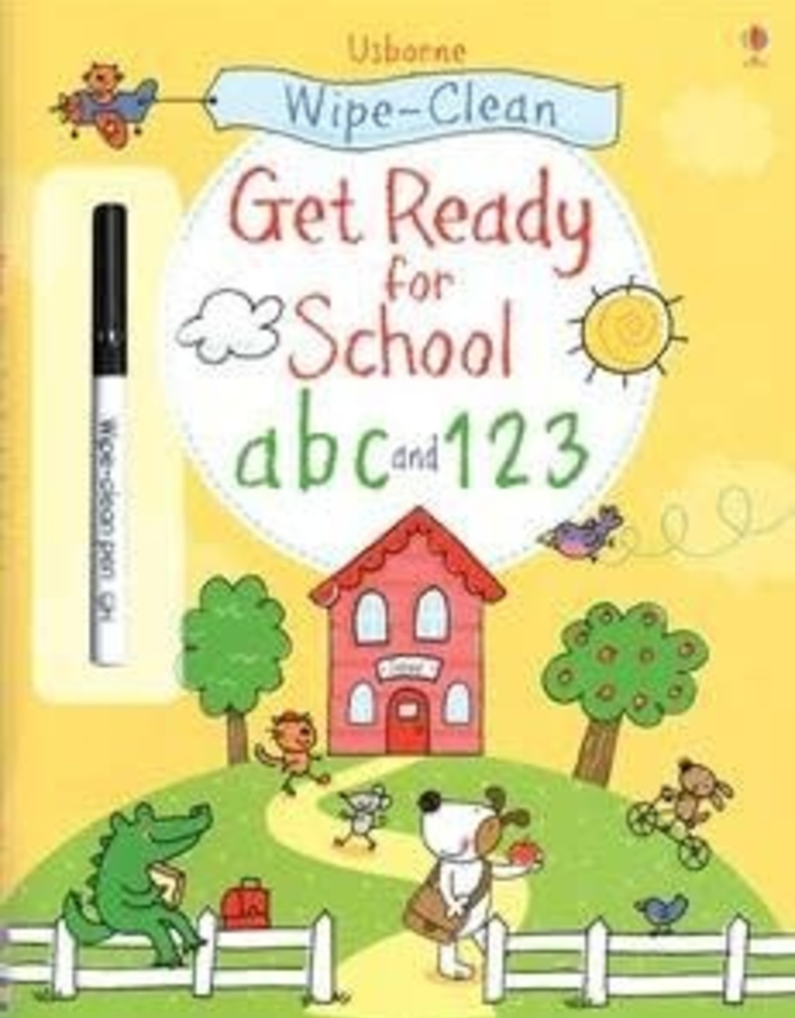 Usborne Usborne Wipe-Clean Get Ready For School
