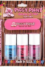 Piggy Paint Piggy Paint 3 Pack Nail Polish w/ Nail File - Forever Fancy, Seaquin, Girls Rule