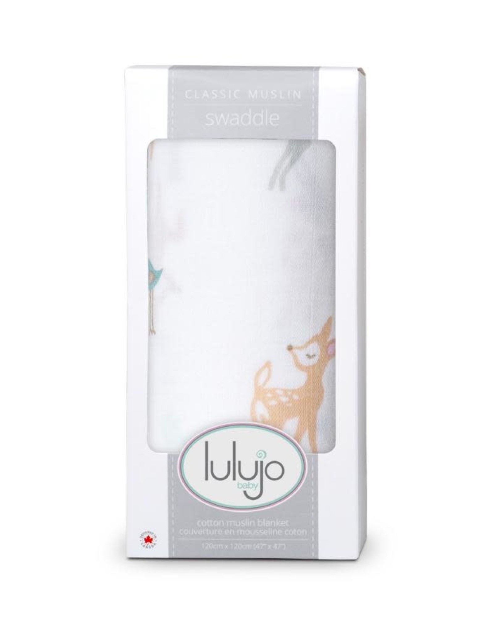 Lulujo Lulujo Muslin Swaddle Blanket - Little Fawn