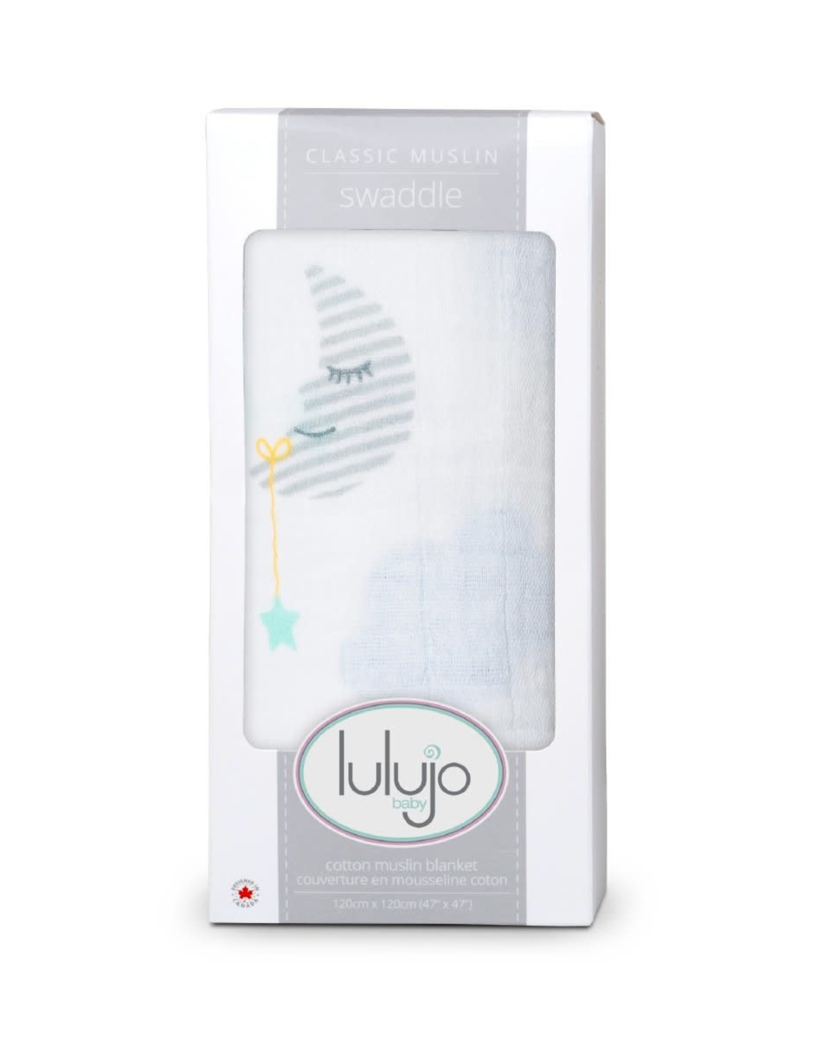 Lulujo Lulujo Muslin Swaddle Blanket - Dreamland