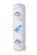 Lulujo Lulujo Muslin Swaddle Blanket - Prehistoric Pals