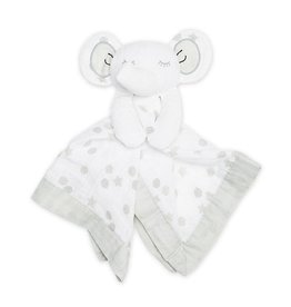 Lulujo Lulujo Muslin Cotton Lovie - Elephant