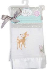 Lulujo Lulujo Muslin Cotton Security Blankets - Little Fawn