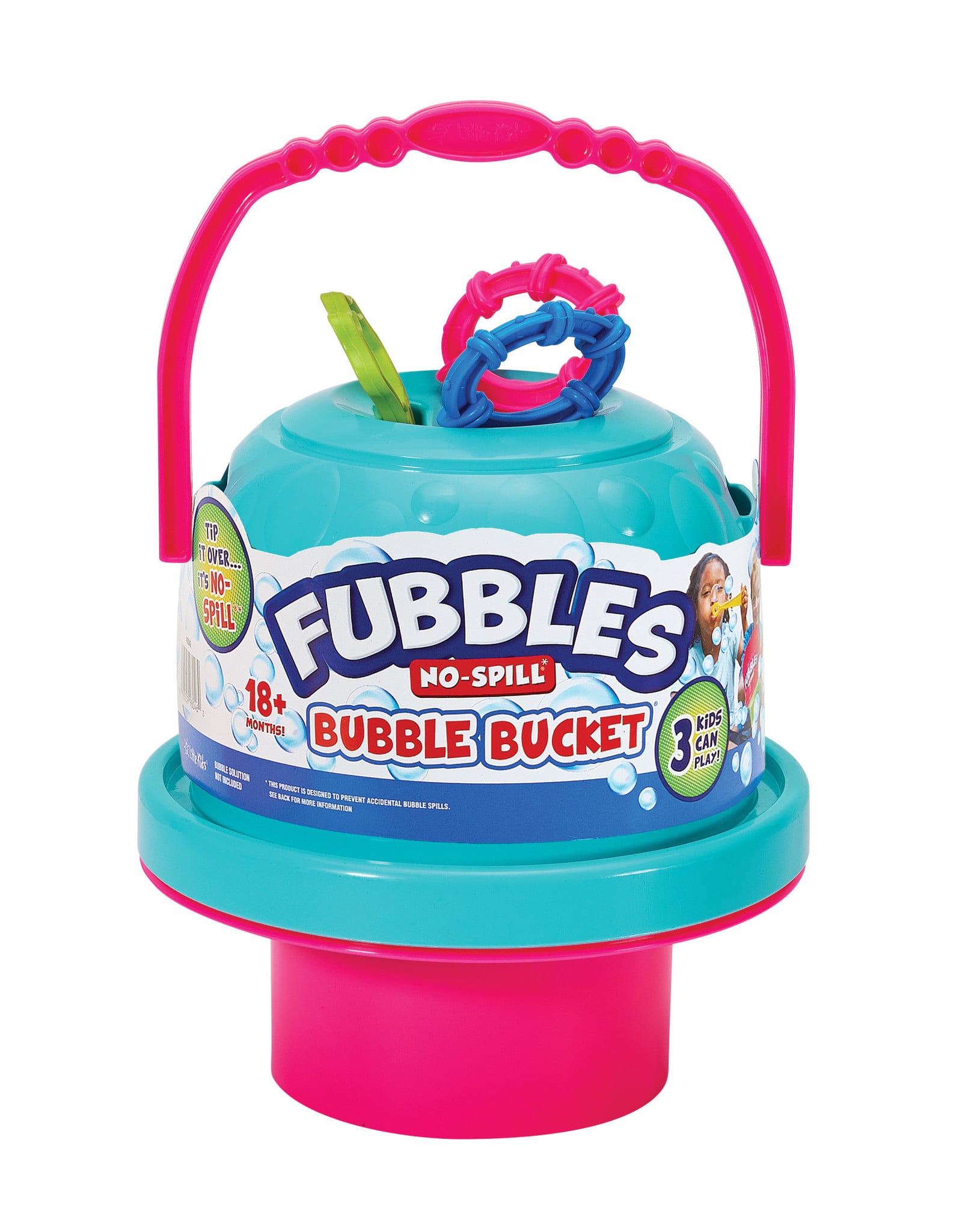 Little Kids Inc. Fubbles No Spill Big Bubble Bucket