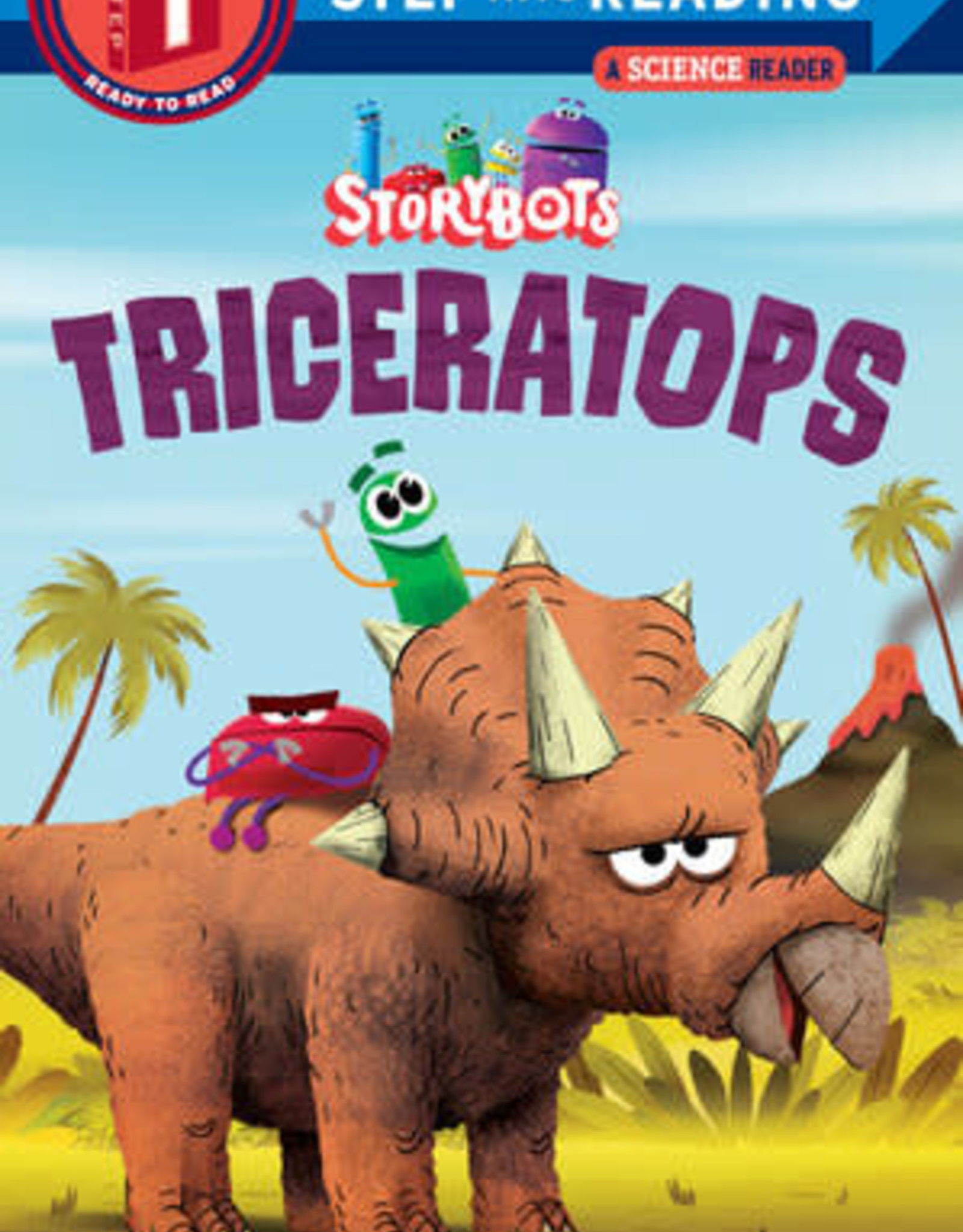 Penguin Random House Step Into Reading 1: Storybots Triceratops