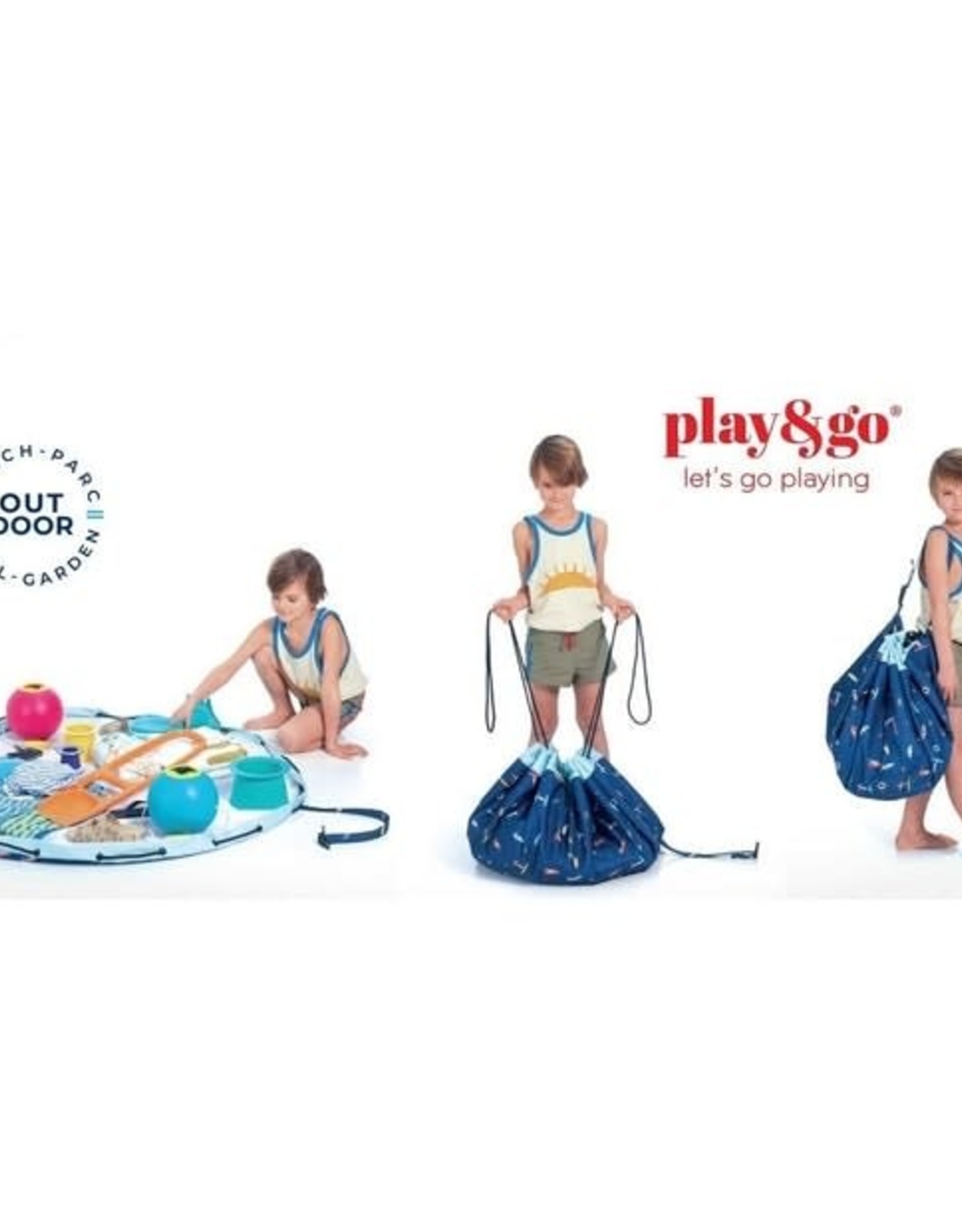 Play & Go Play N Go 2 in 1 Outdoor Playmat and Storage Bag - Surf