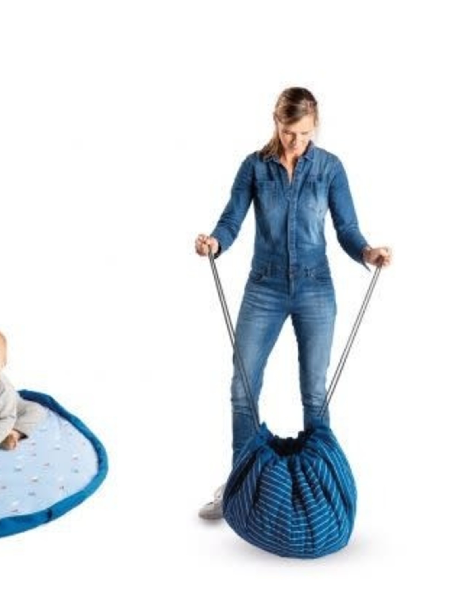 Play & Go Play N Go 2 in 1 Soft Playmat and Storage Bag - Air Balloons