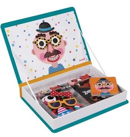 Janod Janod Magneti'book - Crazy Faces (Boy)