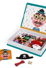 Janod Janod Magneti'book - Crazy Faces (Boy)