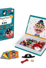 Janod Janod Magneti'book - Crazy Faces (Boy)