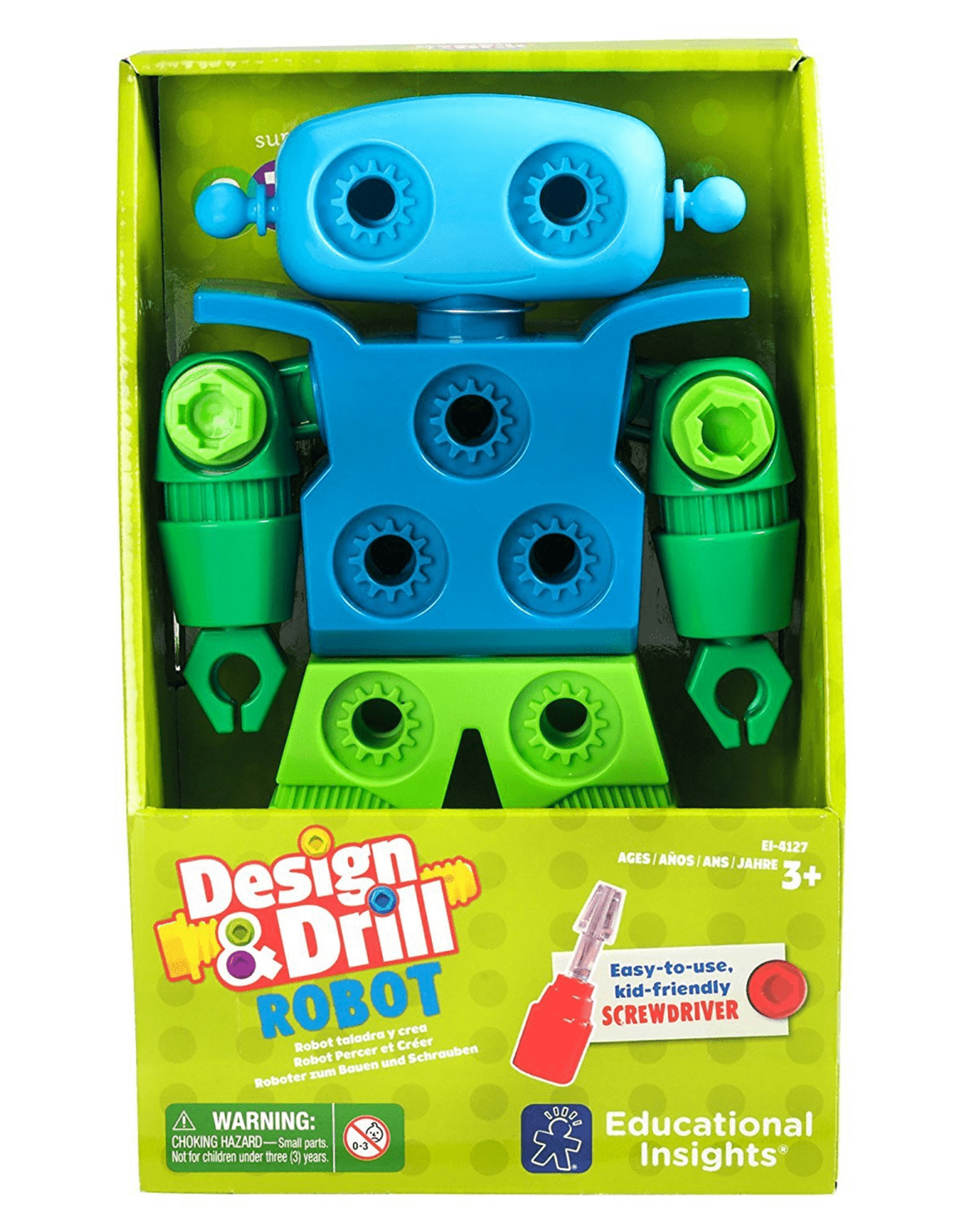 Educational Insights Design & Drill Robot