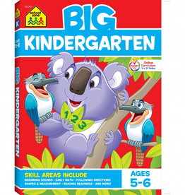 School Zone Big Kindergarten Workbook
